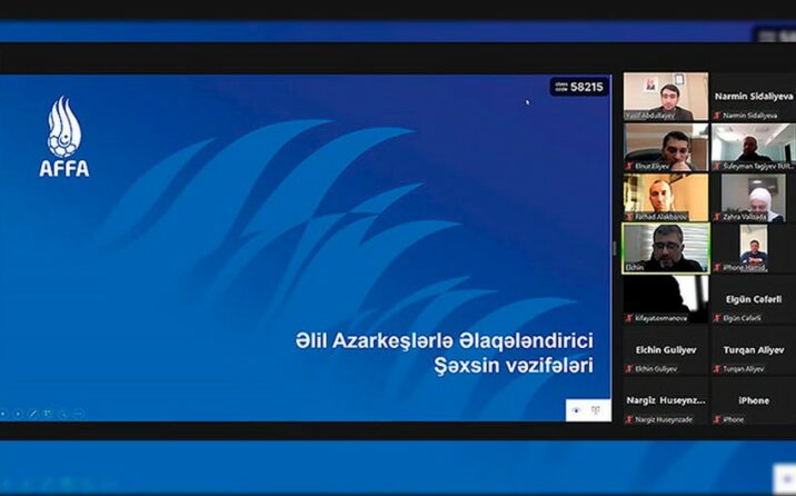 AFFA azarkeşlərlə əlaqələndirici şəxslər üçün seminar keçirib