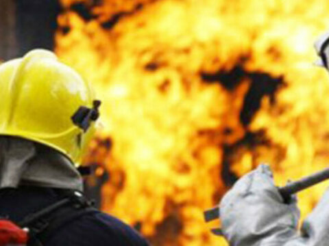 Zaqatalada 6 otaqlı ev yanıb