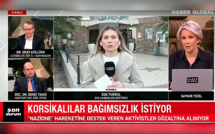 Türkiyənin “Haber Global” telekanalında Fransanın Qafqazda dağıdıcı siyasəti müzakirə olunub