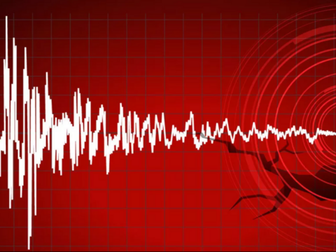 Sahildə güclü zəlzələ baş verdi