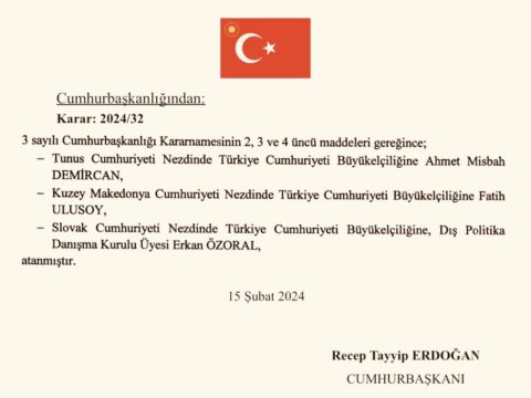 Ərdoğan Azərbaycandakı keçmiş səfirə yeni vəzifə verdi