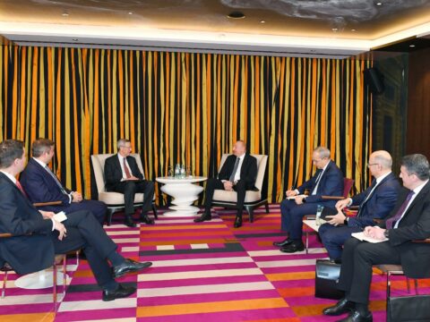 Azərbaycan lideri ilə Almaniyanın Şərqi Biznes Assosiasiyasının icraçı direktorunun görüşü olub