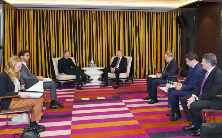 Azərbaycan Prezidenti Münxen Təhlükəsizlik Konfransının sədri ilə görüşüb Azərbaycan Prezidenti Münxen Təhlükəsizlik Konfransının sədri ilə görüşüb
