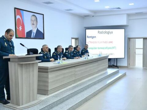 Dövlət Sərhəd Xidmətinin Hərbi Hospitalında xidməti müşavirə keçirilib