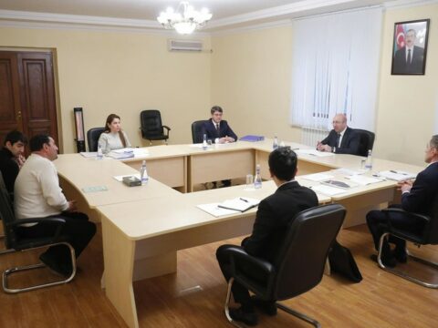 Anar Quliyev Yevlaxda vətəndaş qəbulu keçirib