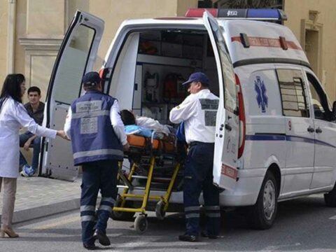 Azərbaycanda İdman Sarayında 4 nəfər zəhərləndi