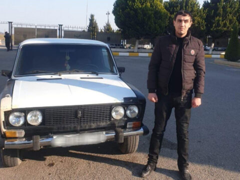 Samuxda narkotikin təsiri altında olan sürücü aşkarlanıb