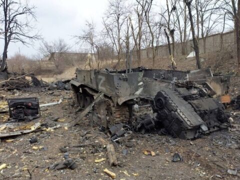 Ukrayna ordusu Rusiya moto-atıcı briqadasının komanda məntəqəsini məhv etdi…-KOMANDİR