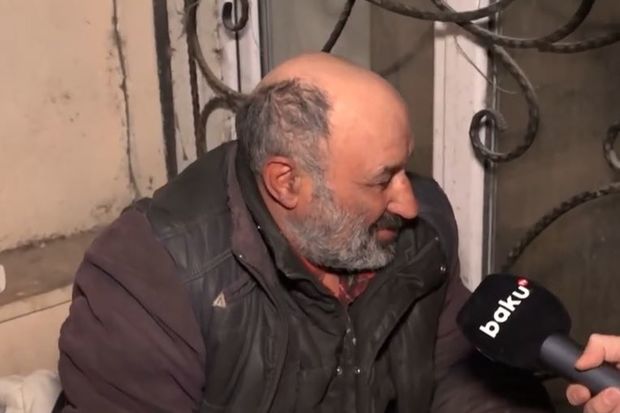 Dövlət qurumları küçədə qalan şəxslərə baş çəkdi