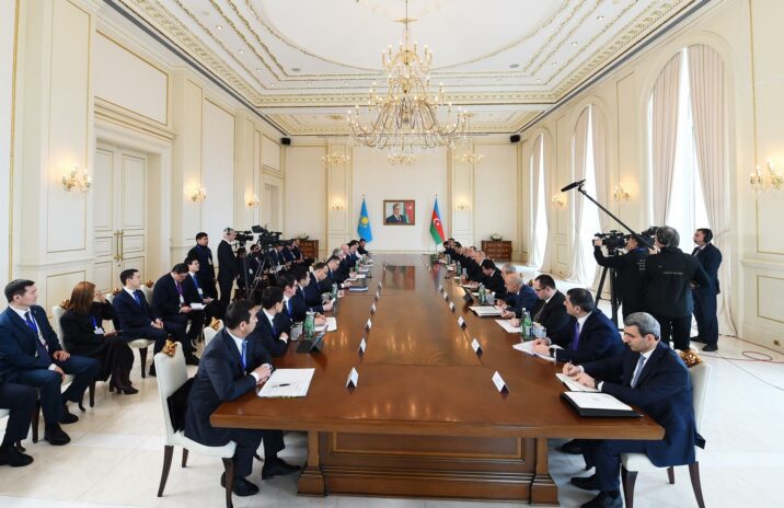 Azərbaycan və Qazaxıstan arasında mühüm iclas keçirildi Azərbaycan və Qazaxıstan arasında mühüm iclas keçirildi
