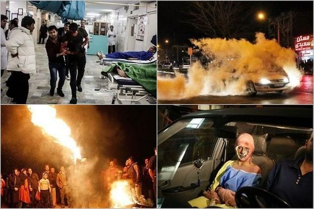 İranda Novruz şənlikləri ilə bağlı acı statistika: Həlak olanlar və yaralananlar var