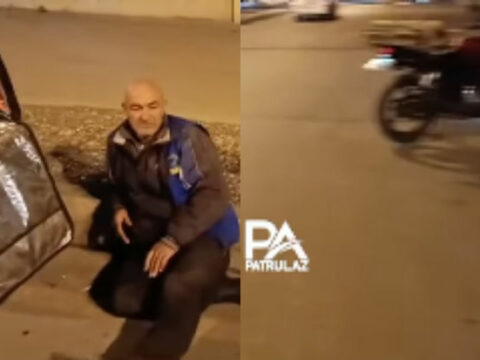 Bakıda dəhşətli qəza: Avtomobil yaşlı kişini sürüyərək yolun kənarına atdı
