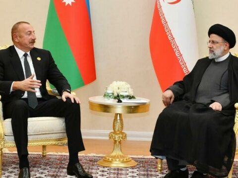 Əliyev və Rəisi Xudafərində görüşəcək