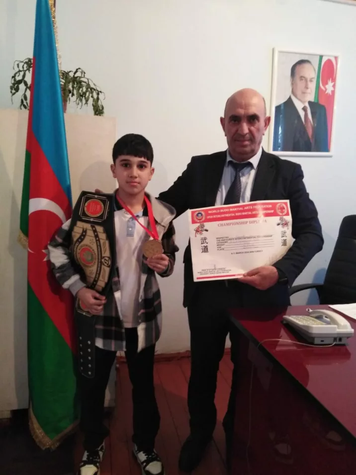 Bir məktəbin 3 şagirdi beynəlxalq yarışın qalibi olub – FOTOLAR