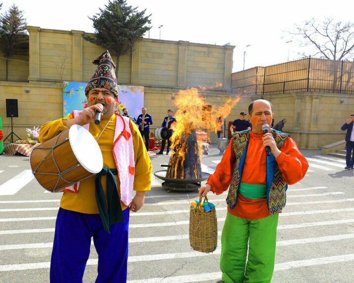 İdrak liseyində Novruz bayramı münasibətilə festival keçirilib