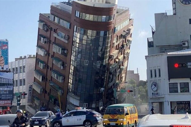 Tayvanda 7,4 bal gücündə zəlzələdən yeni görüntülər…