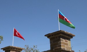 Ordubadda türkiyəli şəhidin xatirəsinə bulaq-abidə ucaldılıb