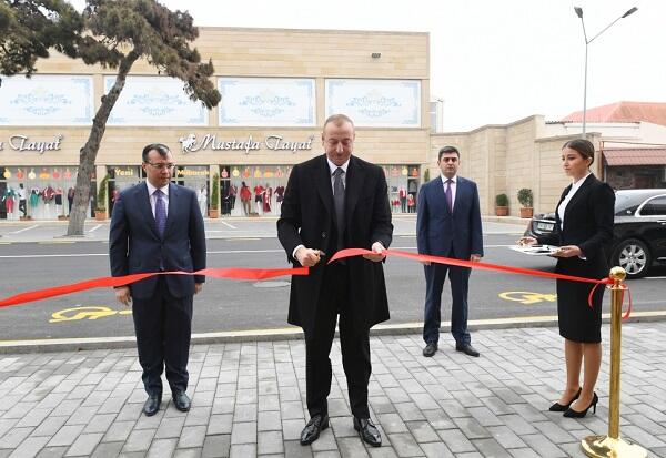 İlham Əliyev ad günündə açılış etdi İlham Əliyev ad günündə açılış etdi