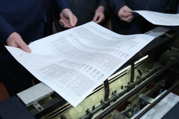 Bu gündən seçki bülletenlərinin çapına başlanılır Bu gündən seçki bülletenlərinin çapına başlanılır