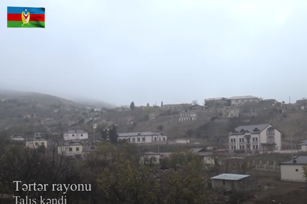 Azad olunan Talış kəndinin görüntüləri – Video