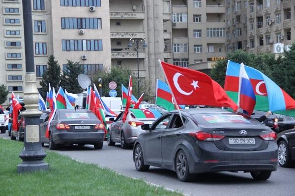 Kəlbəcərin işğaldan azad olunması münasibətilə yürüş keçirilir