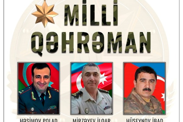 Milli qəhrəmanlara Prezidentin aylıq təqaüdü təyin edildi