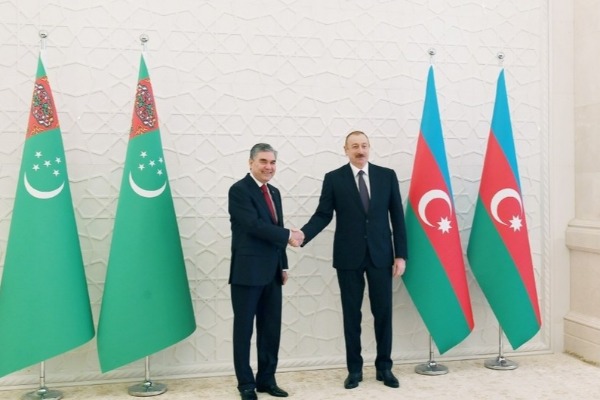 Qurbanqulu Berdiməhəmmədov İlham Əliyevi təbrik edib
