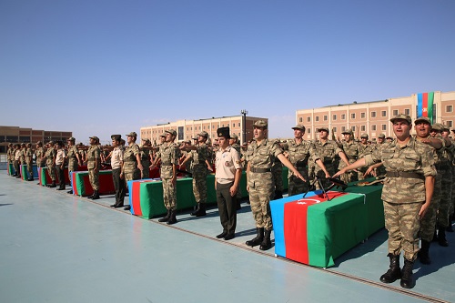 Azərbaycanda hərbi xidmətə növbəti çağırış başa çatdı