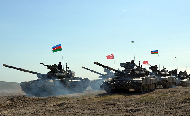 Üç qardaş ölkə birgə təlimlərə başlayır