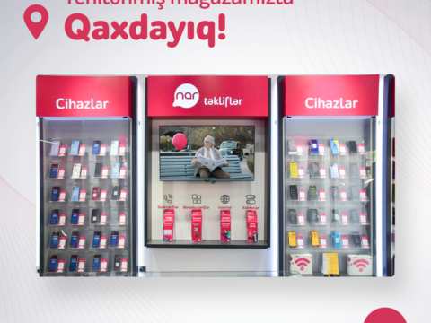 “Nar” Qaxda yenilənmiş mağazasını təqdim etdi