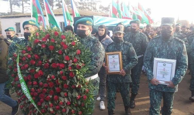 DSX-nin şəhid zabiti Beyləqanda dəfn edildi