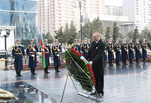 Prezident İlham Əliyev Xocalı soyqırımı ilə bağlı paylaşım edib – FOTO