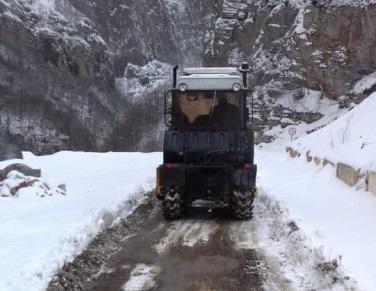 Quba-Xınalıq yolu bağlandı