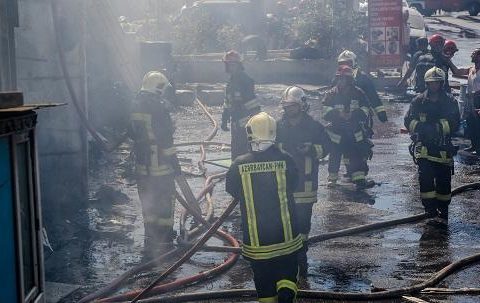 Bakıda evin zirzəmisində yanğın: ölən var