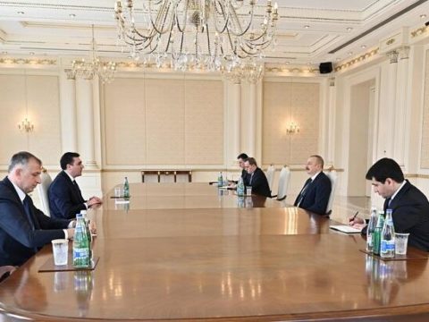 Prezident İliya Darçiaşvilini qəbul edib