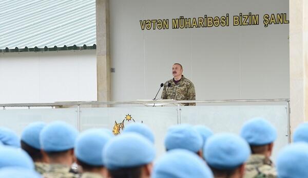 Ermənistanla sərhəddə bizim mövqelərimiz… – Prezident