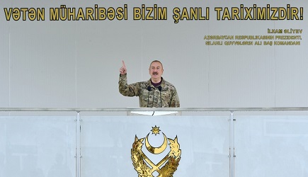 Ilham Əliyev: “Dəmir yumruq yerindədir, bunu heç kim unutmasın”.