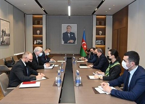 Bayramov rus “xüsusi nümayəndə” ilə görüşdü – Foto