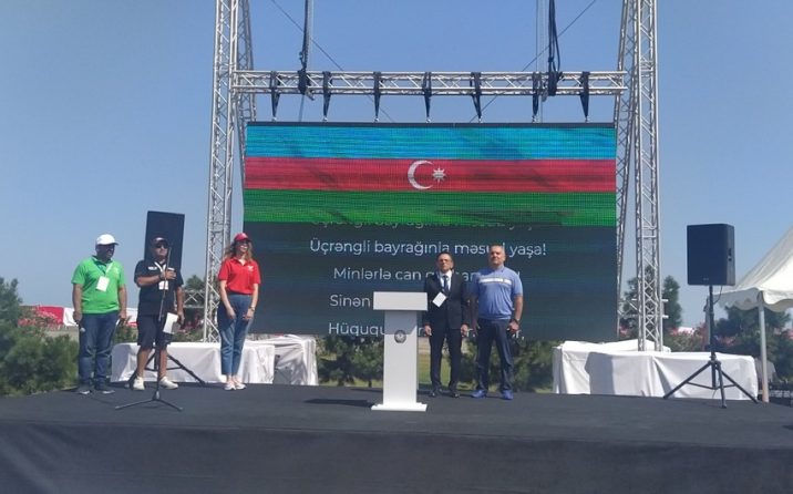 “Əziz Şuşa” beynəlxalq veloyürüşünün açılış mərasimi keçirilib