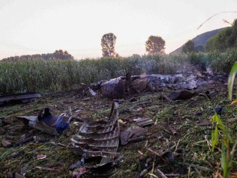 Ukrayna təyyarəsi Yunanıstanda qəzaya uğrayıb, 8 nəfər ölüb