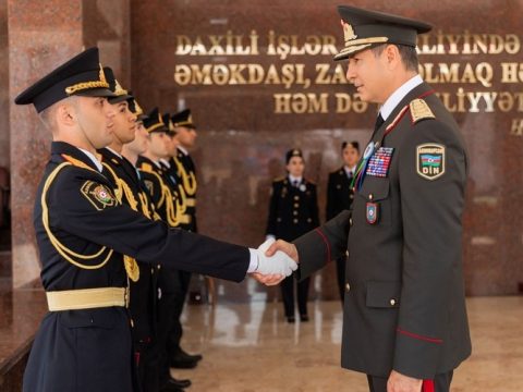 Nazir: “Polis azad olunmuş ərazilərdə xidmətini böyük əzm və peşəkarlıqla davam etdirir”