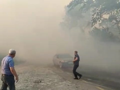 Şabrandakı yanğın söndürülüb – YENİLƏNİB