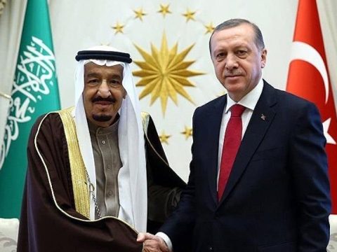 Ərdoğan Səudiyyə kralı ilə danışıb