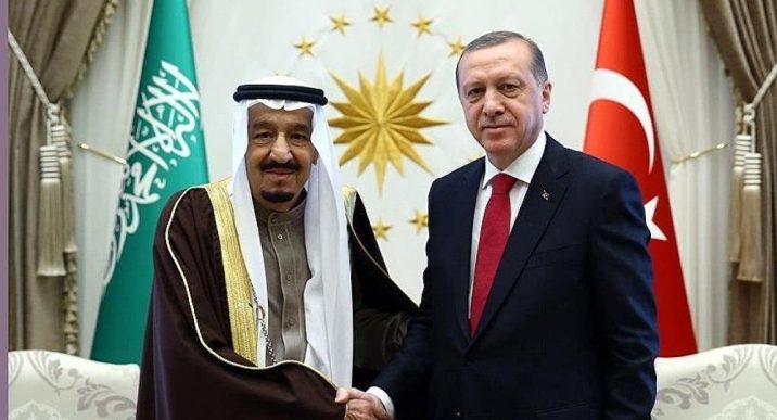 Ərdoğan Səudiyyə kralı ilə danışıb