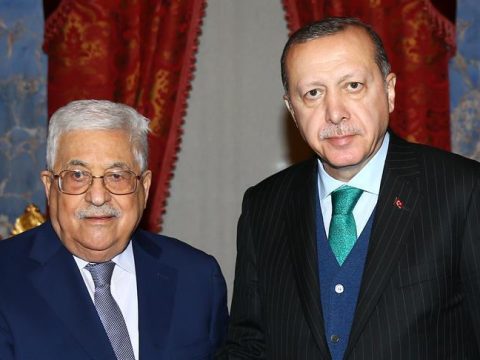 Ərdoğan Mahmud Abbası təbrik etdi