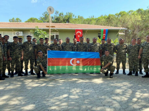 Hərbçilərimiz Türkiyədə təlimdə iştirak edib