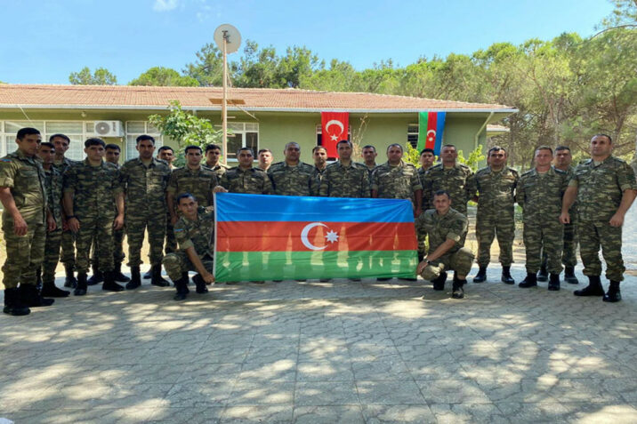 Hərbçilərimiz Türkiyədə təlimdə iştirak edib