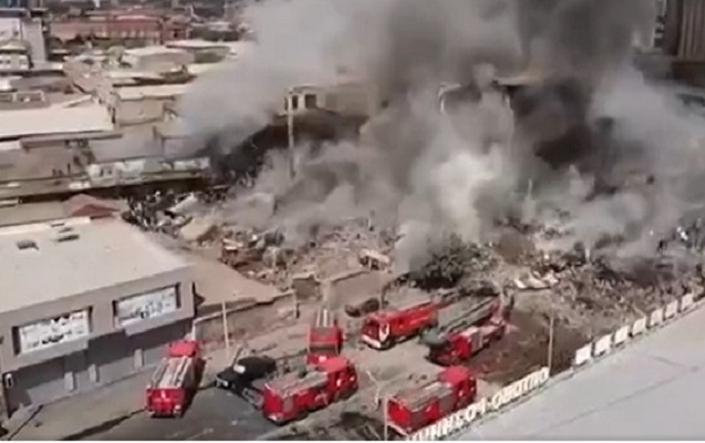 İrəvanda partlayış olan ərazinin dron