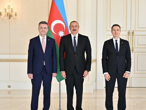 Azərbaycan Prezidenti Almaniyanın yeni səfirinin etimadnaməsini qəbul etdi