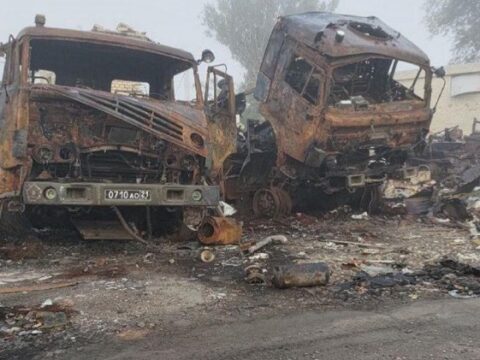 Rusların kazarması vuruldu: 12 ölü, 10 yaralı